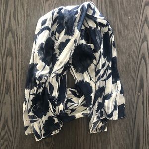 Lightweight Floral Scarf